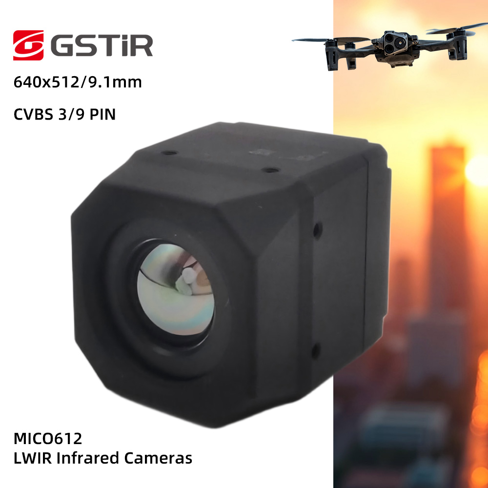 Drone Camera Night Vision - GSTir Premium Hochleistungs-MICO612 Ungekühltes LWIR-Kern 640x512