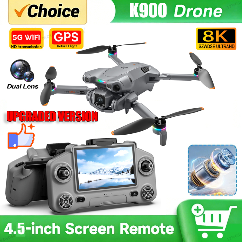 Drone Camera Night Vision - Neue K900 MAX GPS-Drohne mit 4K