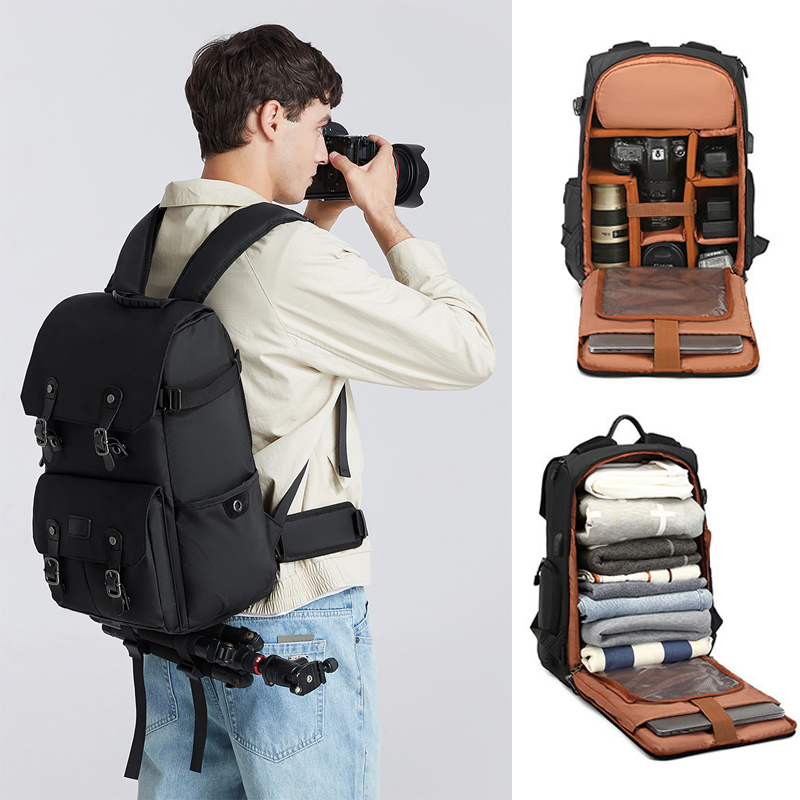 Drone Camera Waterproof - Wasserdichter DSLR-Kamerarucksack für den Außenbereich, große