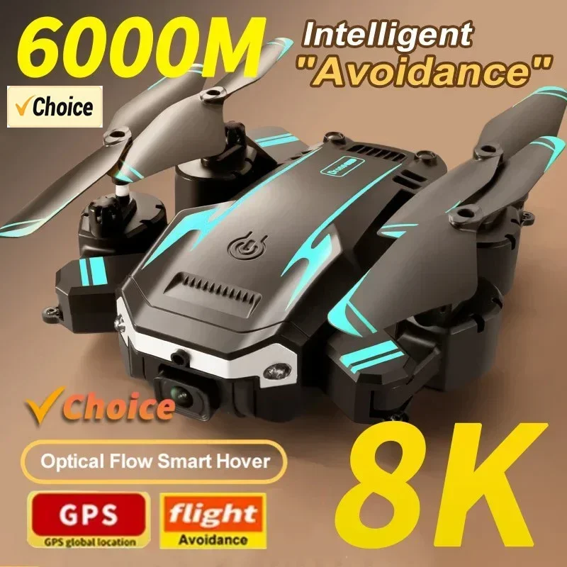 Drone Camera Professional - G6 Pro 8K Dual-Kamera-Drohne, 5G GPS