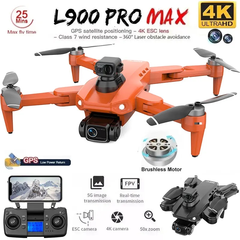 L900 Pro MAX GPS-Drohne 4K Pro – Drone Camera Night Vision Bewertung und Preis