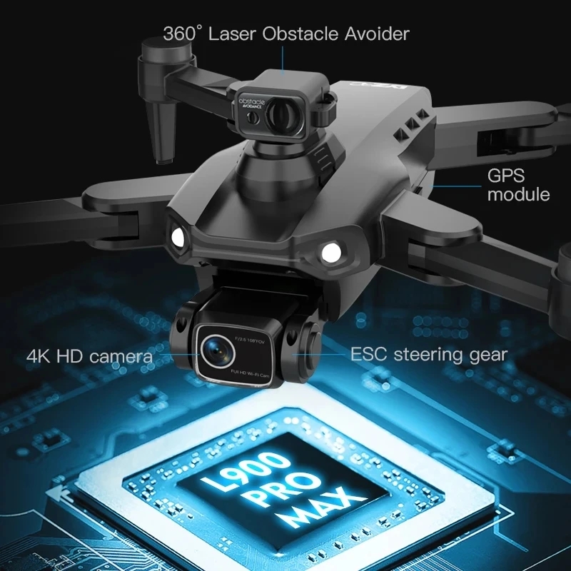 L900 Pro MAX GPS-Drohne 4K Pro – Drone Camera Night Vision Bewertung und Preis
