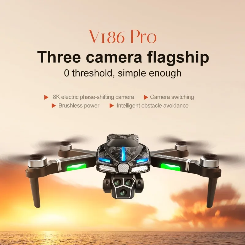 Neue V186 Pro Drone Profession – Drone Camera With Gimbal Bewertung und Preis