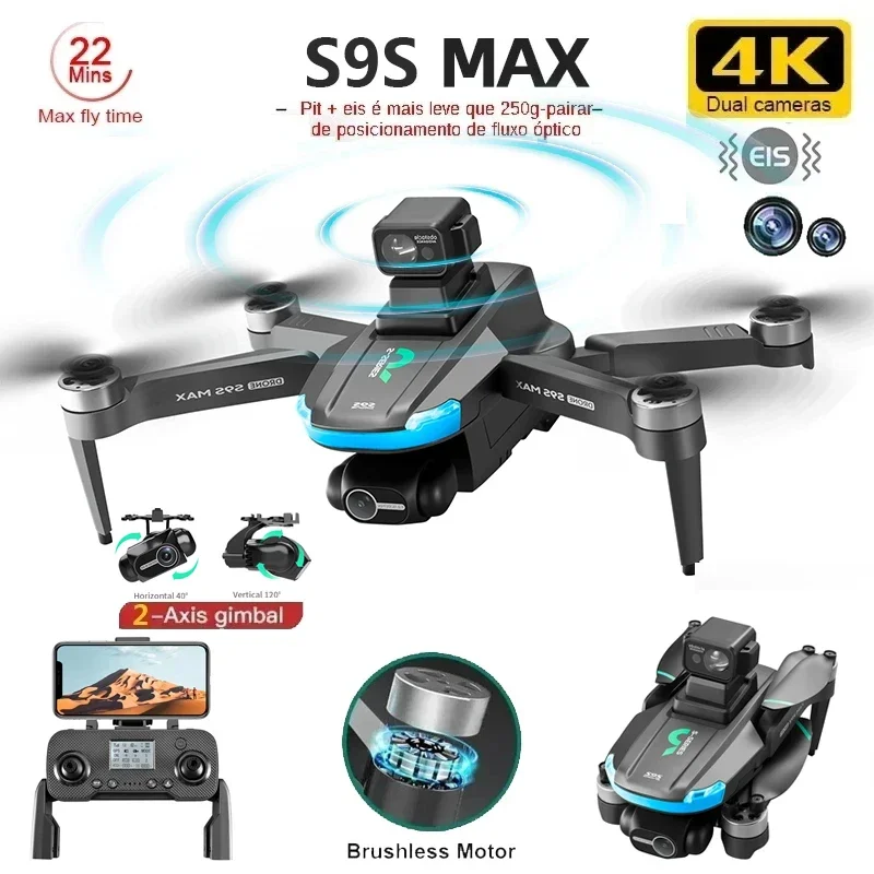 NEUE S9S MAX MINI Drone 4K 2-A – Drone Camera Night Vision Bewertung und Preis