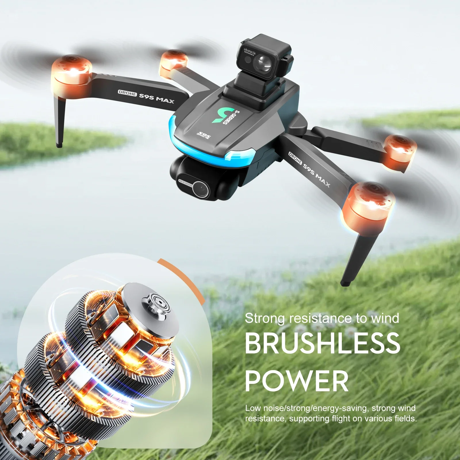 NEUE S9S MAX MINI Drone 4K 2-A – Drone Camera Night Vision Bewertung und Preis