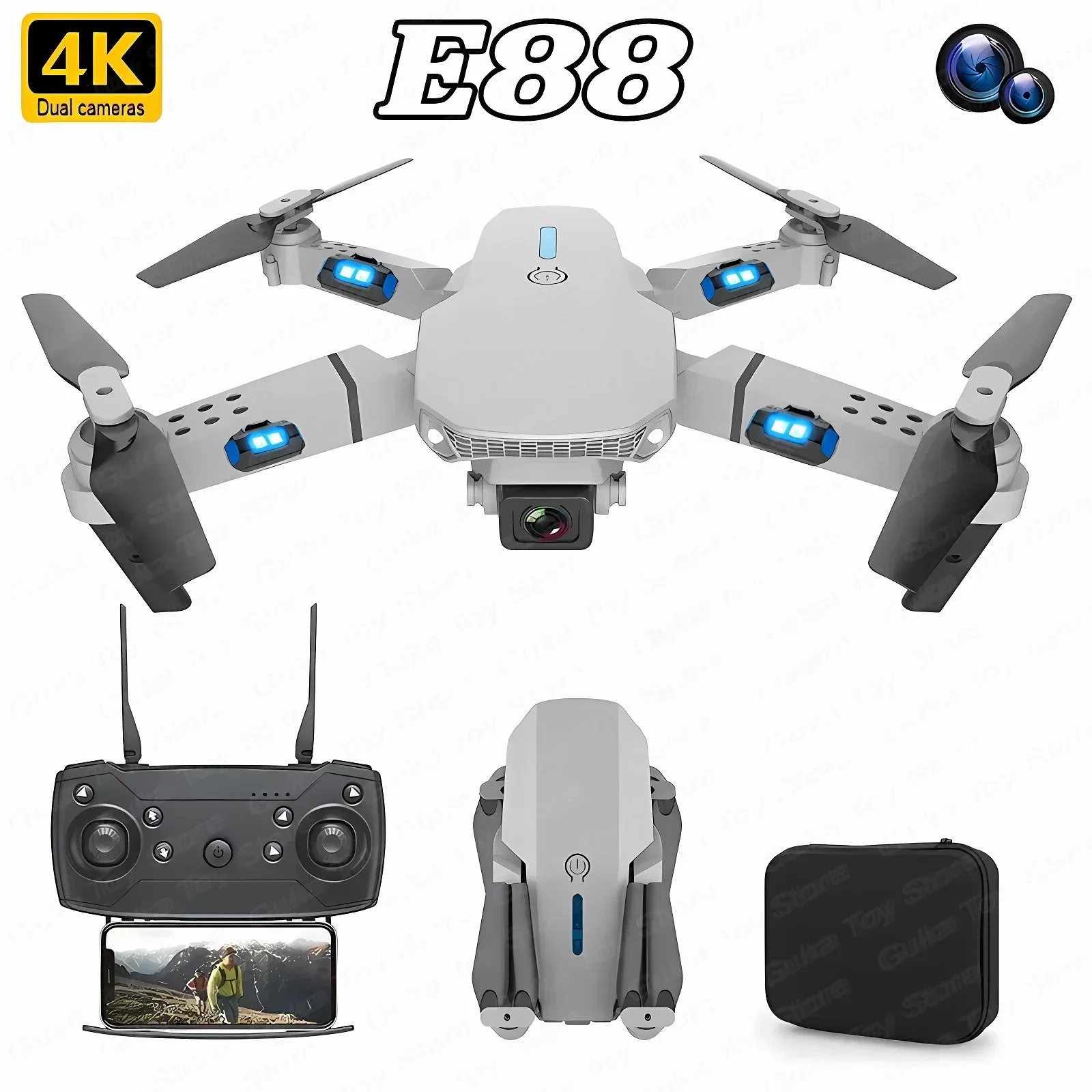 E88 Pro WIFI FPV Drohne Weitwi – Drone Camera Hd Bewertung und Preis