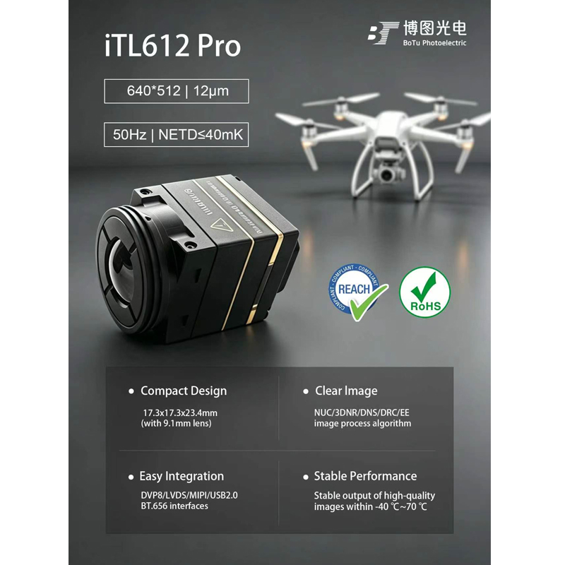 Itl612 CVBS Mini 640*512 9,1mm – Drone Camera Night Vision Bewertung und Preis