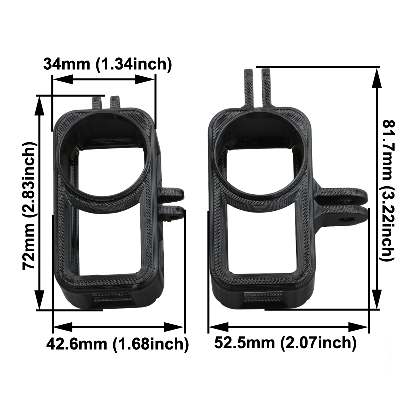 1PCS M3/M5 Schnittstelle FPV K – Drone Camera Case Bewertung und Preis
