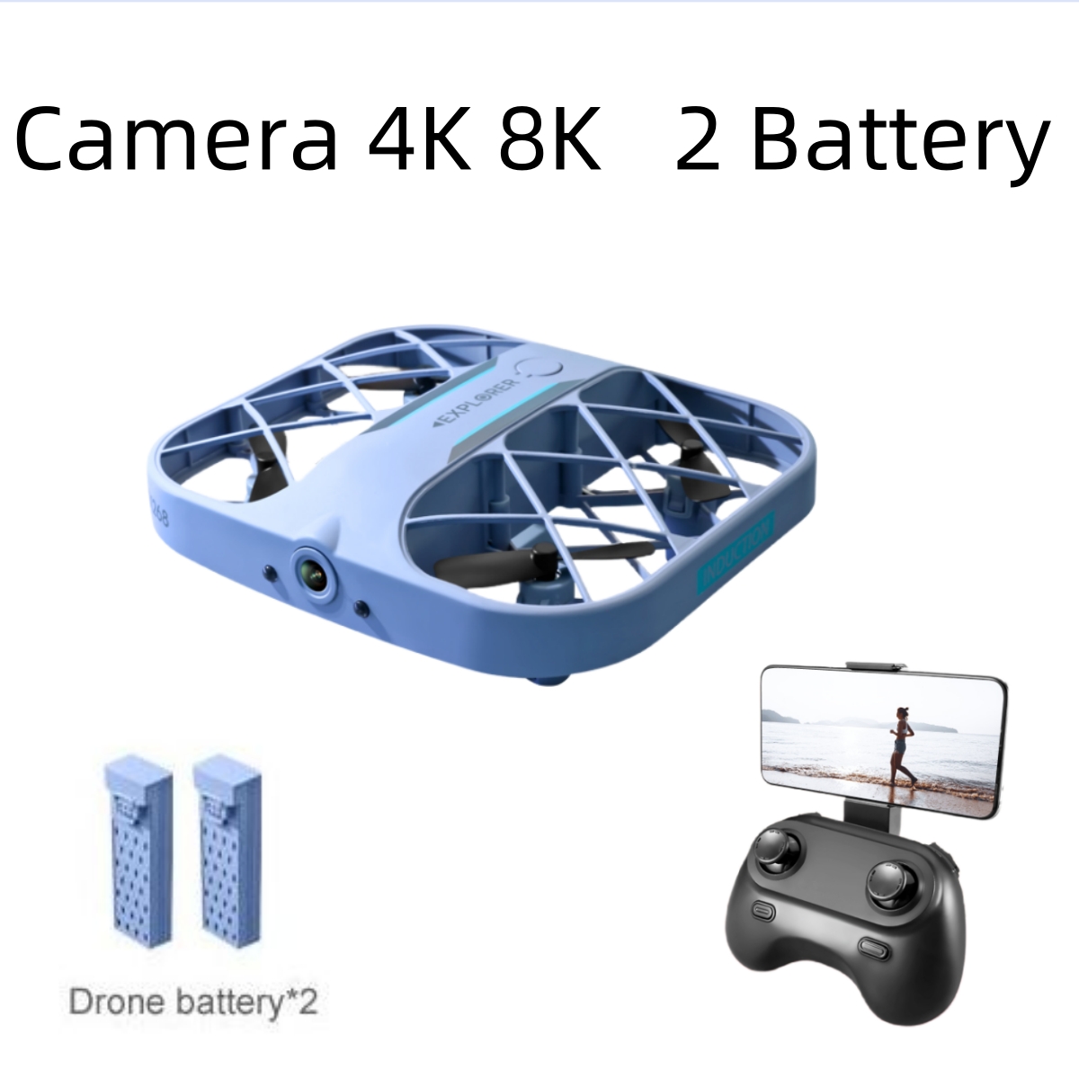 JJRC H107 FPV RC-Drohne mit 2  – Drone Camera Night Vision Bewertung und Preis