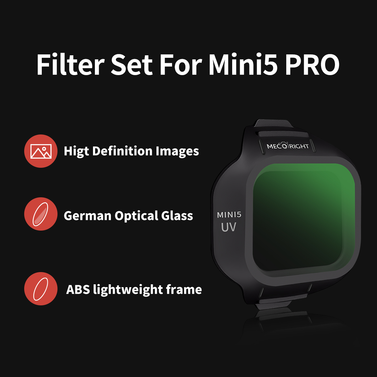 Mecoright DJI Mini5 Pro UAV Fi – Drone Camera Filter Bewertung und Preis